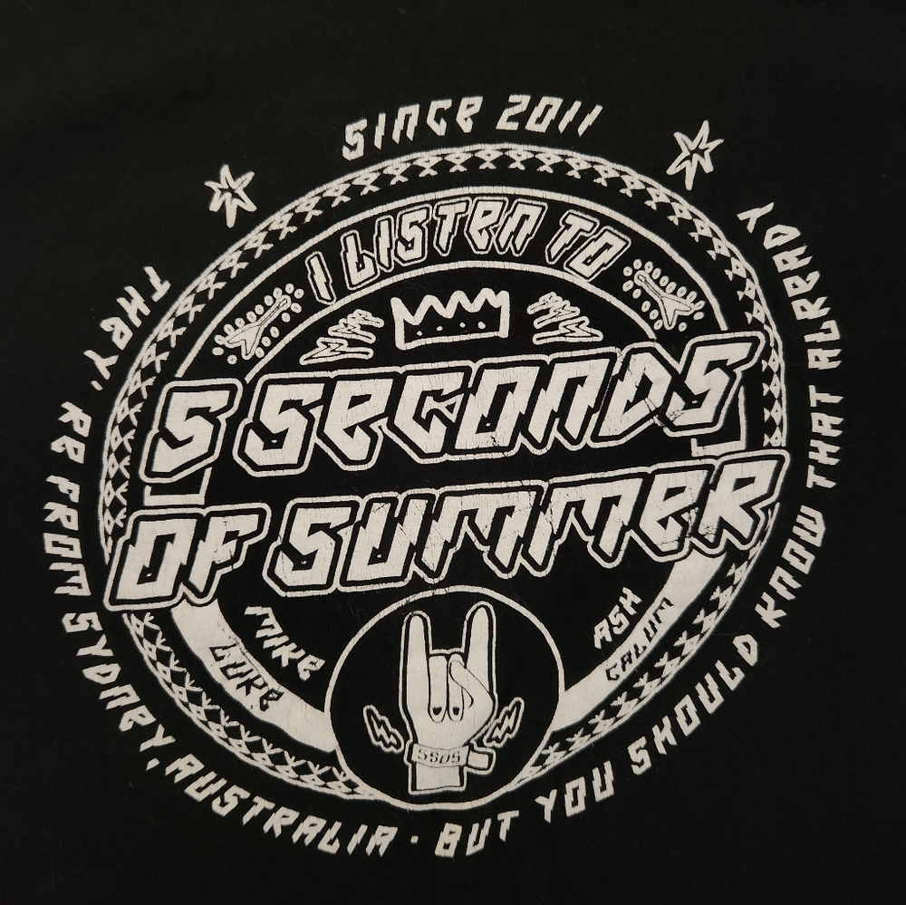 5 Seconds of Summer tshirt